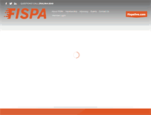 Tablet Screenshot of fispa.org